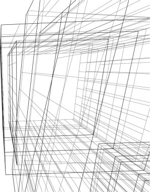 soyut mimari duvar kağıdı, dijital arkaplan