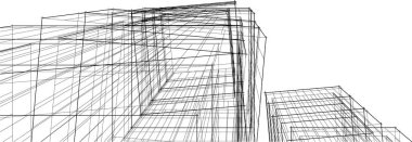 soyut mimari duvar kağıdı, dijital arkaplan