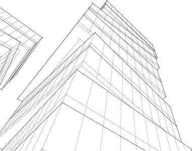 soyut mimari duvar kağıdı, dijital arkaplan