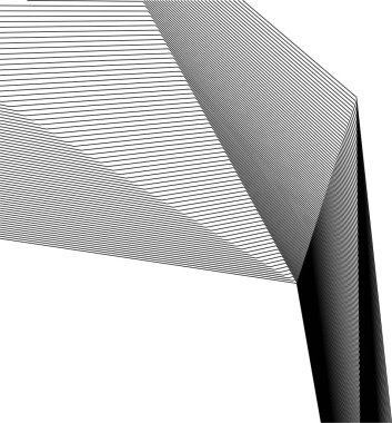 drawing lines in architectural art concept, abstract graphical technology background 