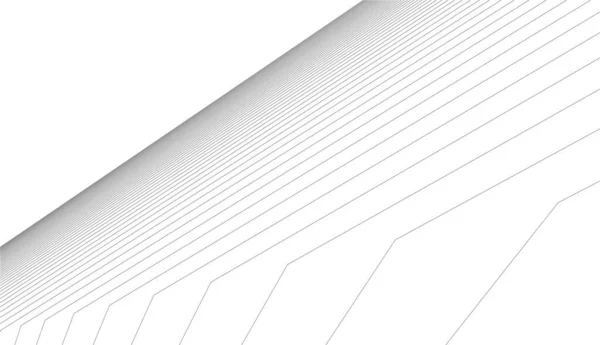 Drawing Lines Architectural Art Concept Abstract Graphical Technology Background — ストックベクタ