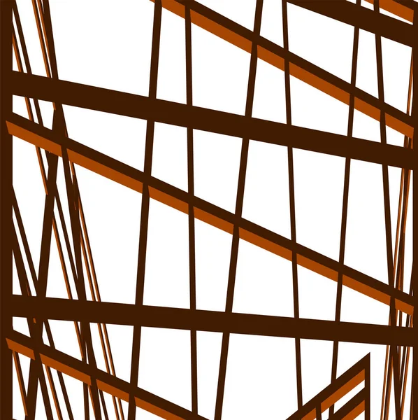 Drawing Lines Architectural Art Concept Abstract Graphical Technology Background — 图库矢量图片