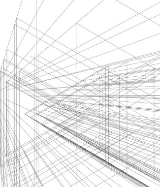 soyut mimari duvar kağıdı, dijital arkaplan