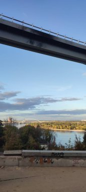 Ukrayna 'da savaş. Rus füze saldırısının sonuçları. Şehir merkezinde yıkım ve hasar. Kyiv, Ukrayna, Ekim 2022