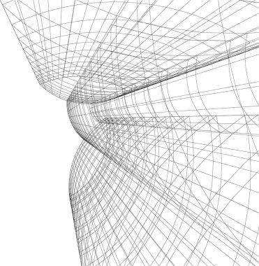 soyut mimari duvar kağıdı gökdelen tasarımı, dijital konsept arkaplan