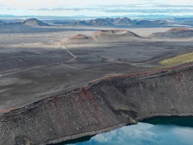 İzlanda 'nın güzel manzarası