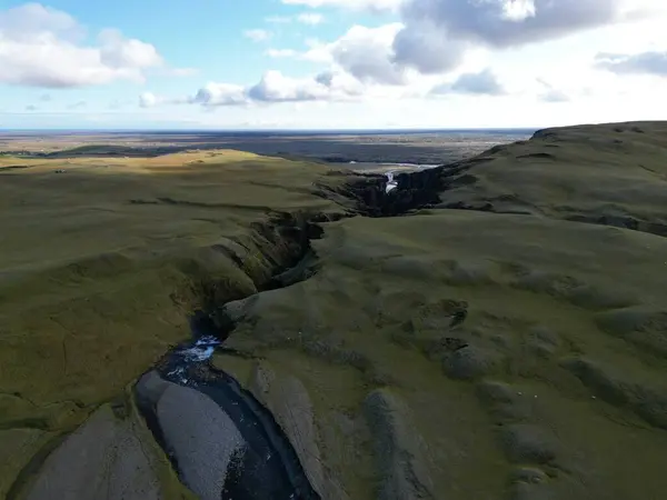 Hermosa Vista Del Río Las Montañas — Foto de Stock