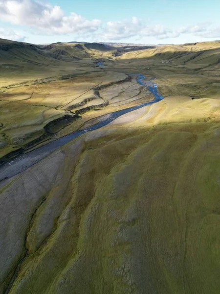 Hermosa Vista Del Río Las Montañas — Foto de Stock