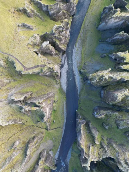 Прекрасный Вид Реку Горах — стоковое фото