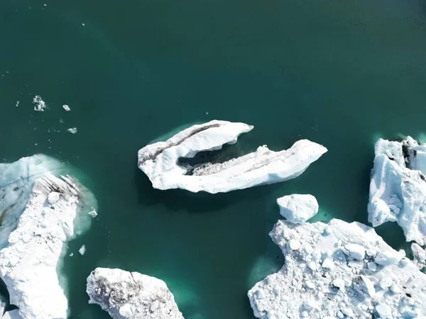 Beautiful View Glacier Lagoon — Stock Fotó