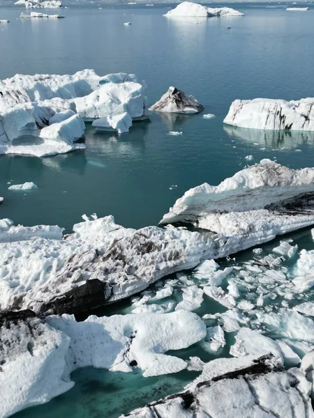 Beautiful View Glacier Lagoon — ストック写真