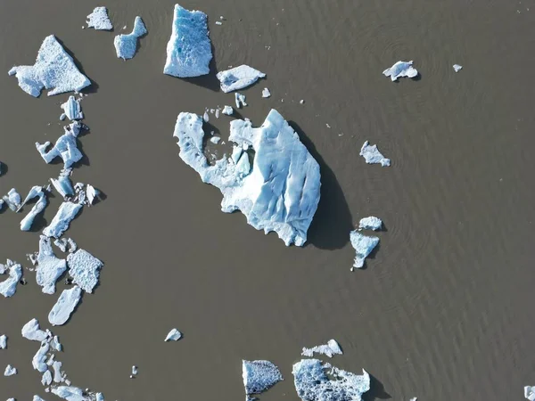 Beautiful View Glacier Lagoon — Fotografia de Stock