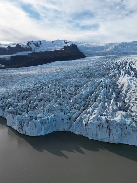 Красивий Вид Льодовикову Лагуну — стокове фото
