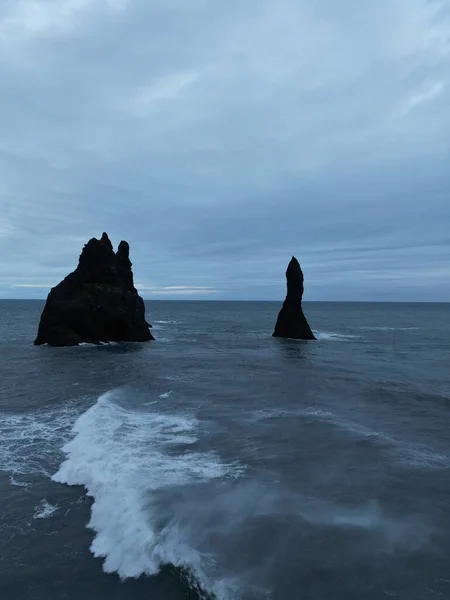 Costa Rocosa Islandia — Foto de Stock