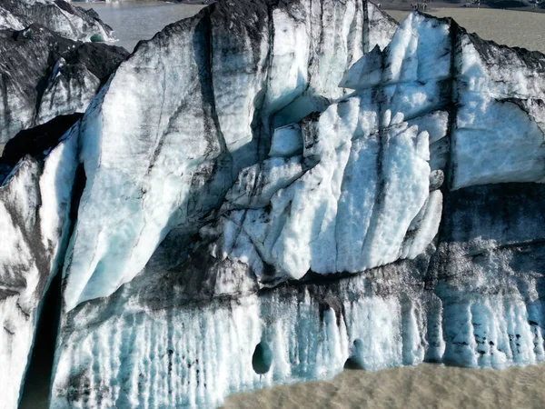 Schmelzende Gletscher Natur Malerische Aussicht — Stockfoto