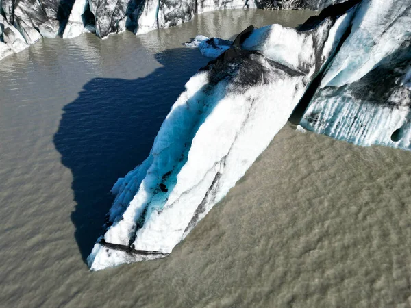 Schmelzende Gletscher Natur Malerische Aussicht — Stockfoto