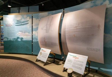 Dayton Havacılık Mirası Ulusal Tarih Parkı 'ndaki anıtlar