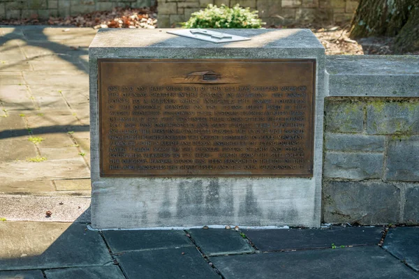 Monument Vid Dayton Aviation Heritage National Historical Park — Stockfoto