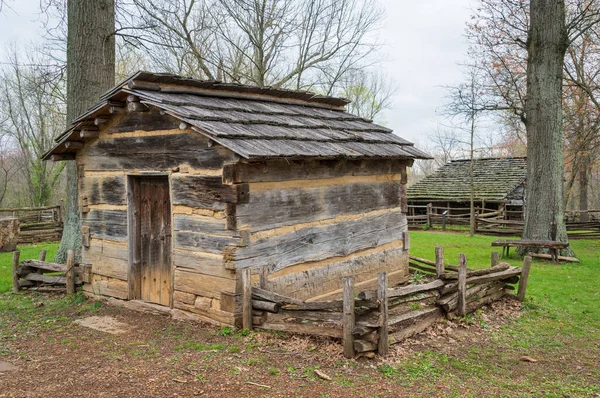 National Park Service Site Lincoln Boyhood Home — Fotografia de Stock