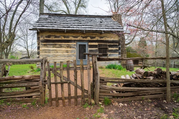 National Park Service Site Lincoln Boyhood Home — Fotografia de Stock