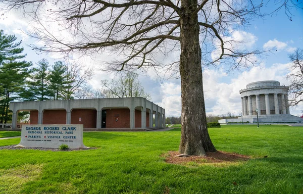 George Rogers Clark 'taki Ulusal Park Hoş Geldiniz Merkezi