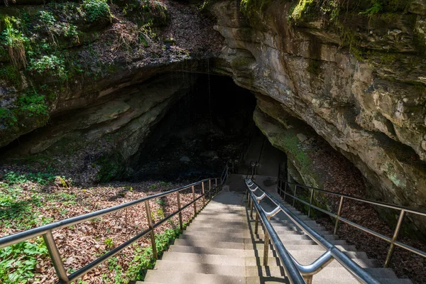 Stairs Entrance Mammoth Caves — Stock Photo, Image