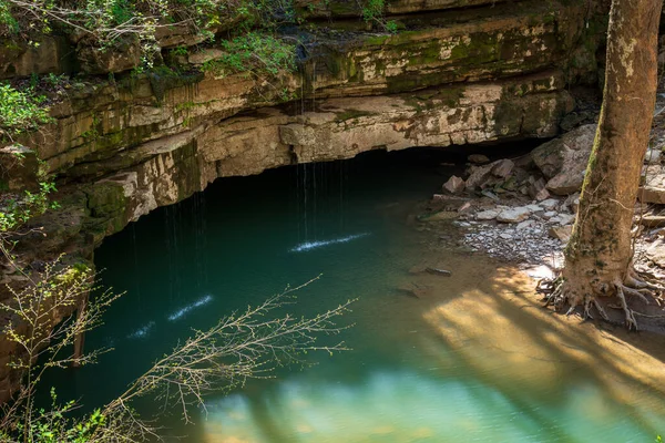 Rivière Menant Réseau Souterrain Parc National Mammoth Cave — Photo