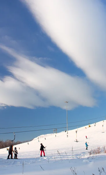 Piste de ski à Balashikha — Photo