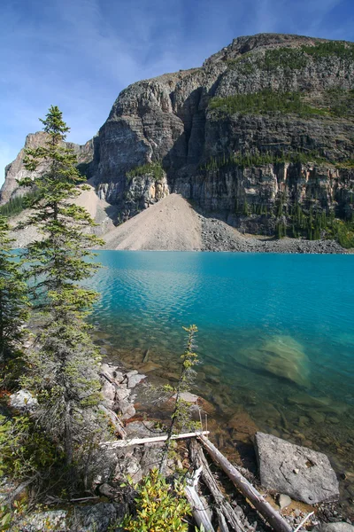 Banff Ulusal Parkı buzultaş Gölü — Stok fotoğraf