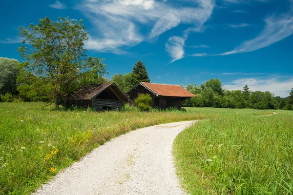 Path around the lake Staffelsee — Stock Photo, Image