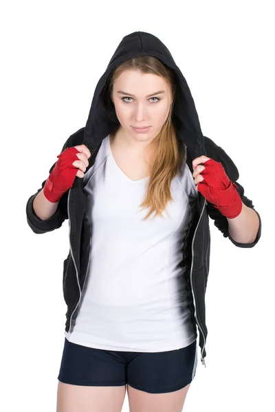 Young female boxer — Stock Photo, Image