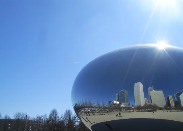 Cloud Gate Sky — Stockfoto