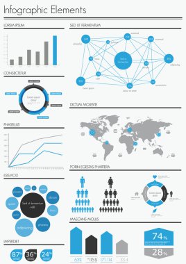 Infographic illüstrasyon.