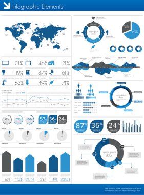 ayrıntı Infographic illüstrasyon.