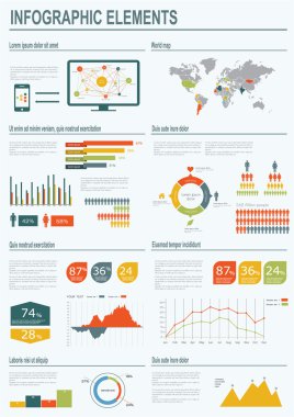 Dünya Haritası ve Bilgi Grafikleri