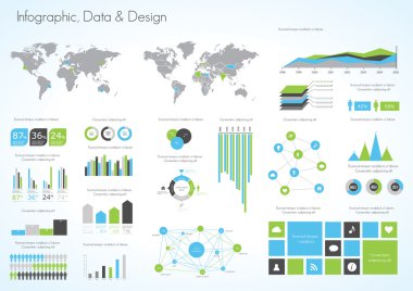 ayrıntı Infographic illüstrasyon.