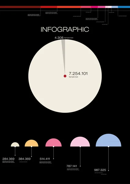 Modern infographic gyűjtemény — Stock Vector