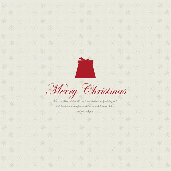 Рождественская открытка. Лицензионные Стоковые Иллюстрации