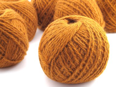 Top kahverengi iplik