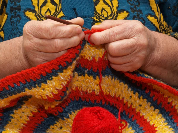 Crocheting — Stock Photo, Image