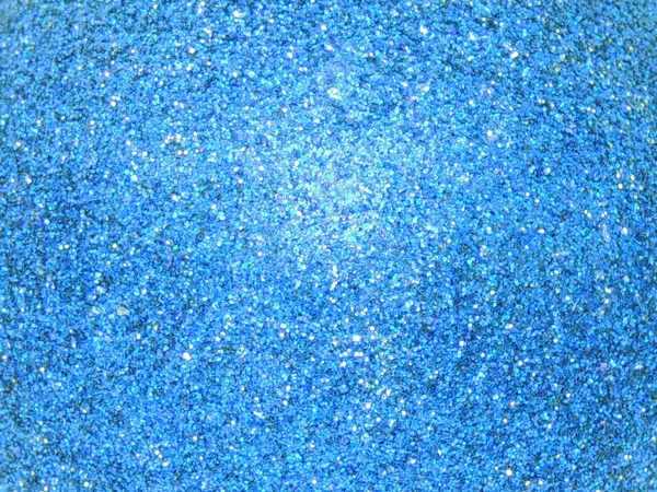 Blå glitter — Stockfoto