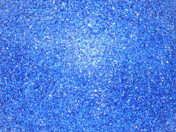 Blauer Glitzerhintergrund — Stockfoto