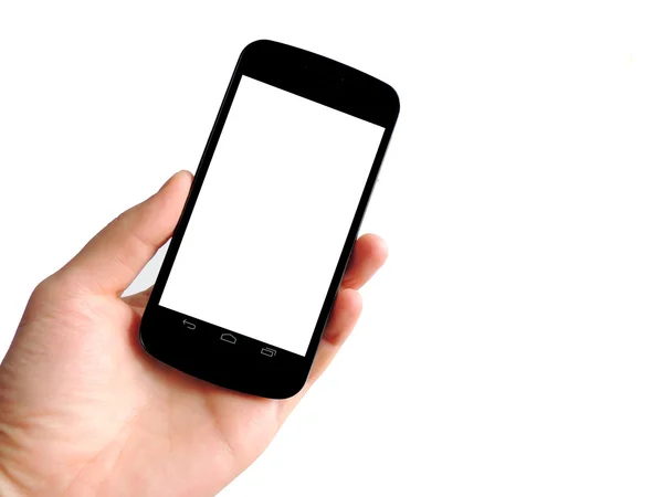 akıllı telefon elinde