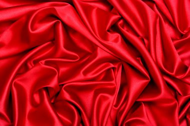 Red silk clipart