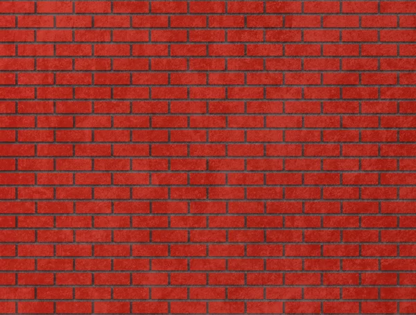 Pared de ladrillo rojo — Foto de Stock