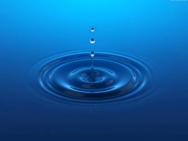 Gota de agua — Foto de Stock