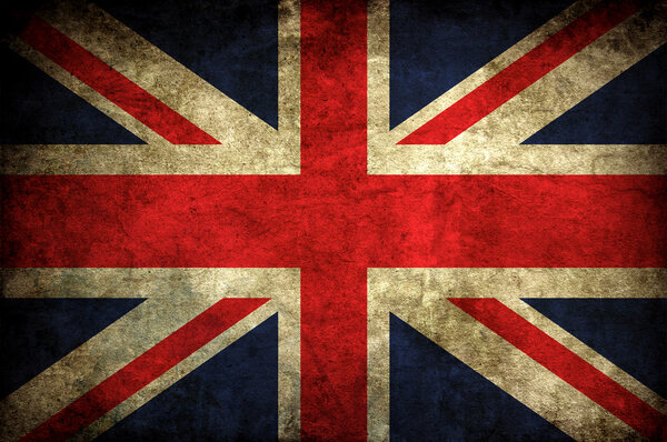 Винтажный флаг Великобритании
