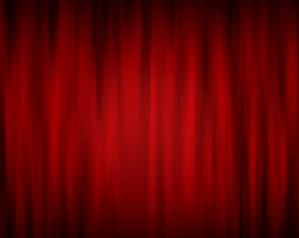 Red curtain — Stock Photo, Image