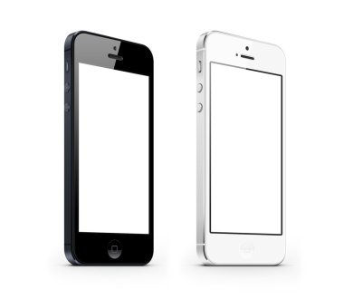 siyah-beyaz perspektif smarphone