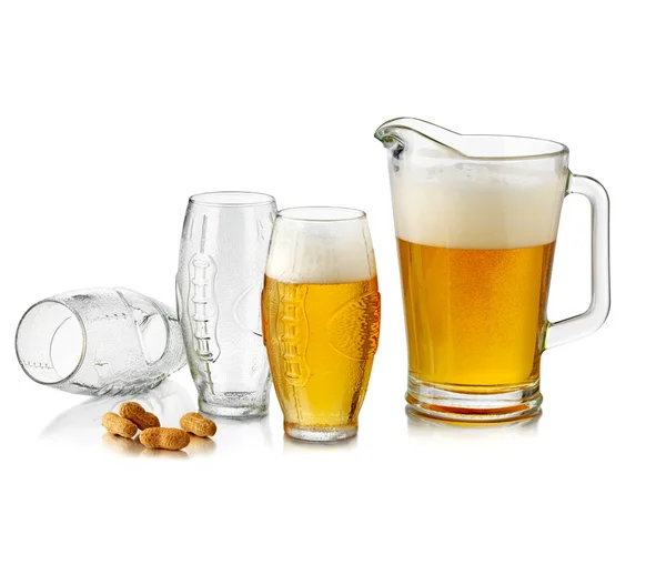 Glasses of Beer — Stock Photo, Image